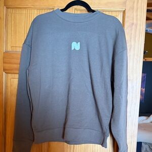 Nuuds mocha sweatshirt